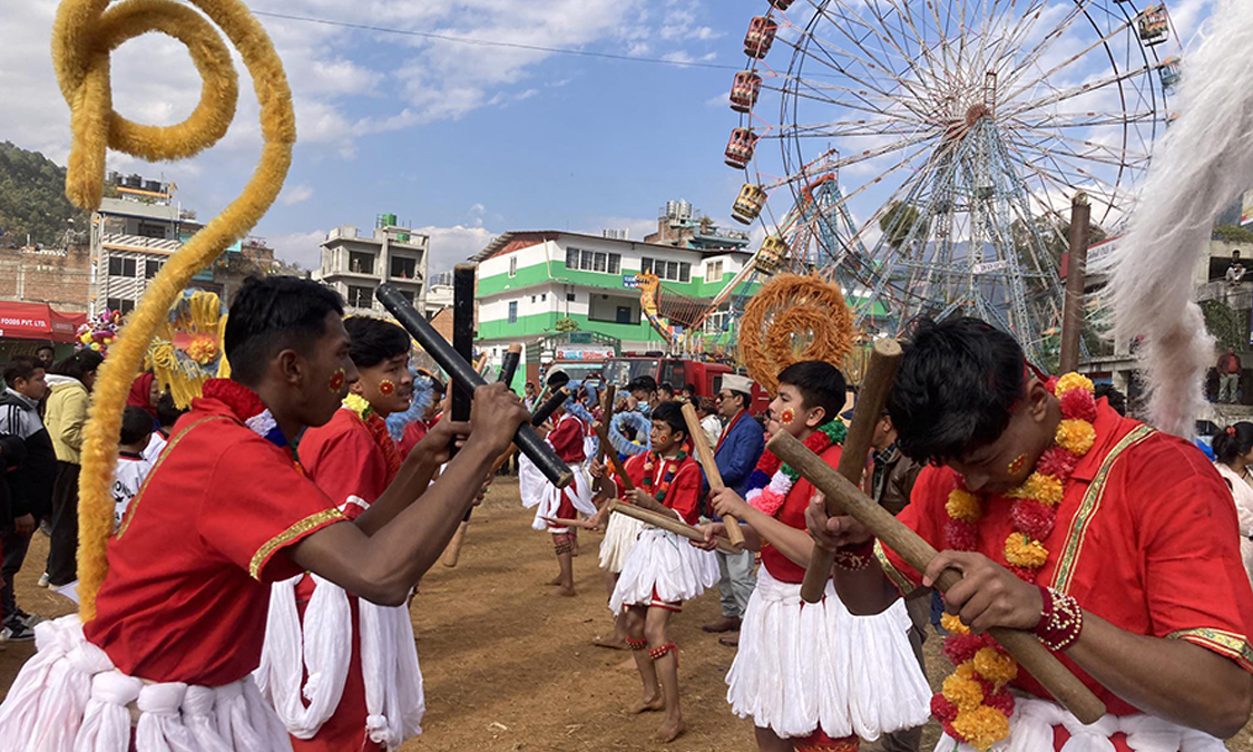 ३०० वर्ष पुरानो हनुमान नाच संरक्षण गर्दै बागलुङ नगरपालिका