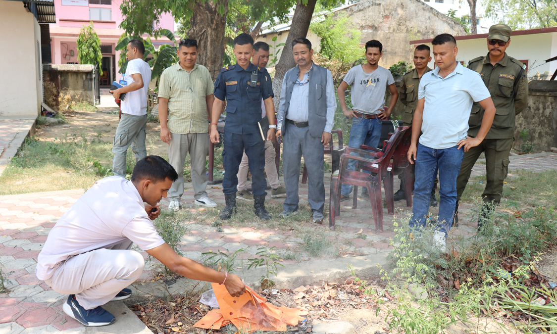 प्रहरीद्वारा विभिन्न समयमा बरामद लागुऔषध नष्ट